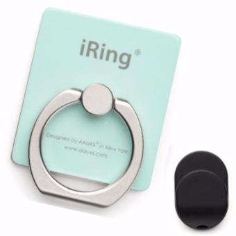 IRing แหวนยึดโทรศัพท์ พร้อม HOOK ตัวแขวนสำหรับติดตั้งในรถยนต์ (สีฟ้า) IRing แหวนยึดโทรศัพท์ พร้อม HOOK ตัวแขวนสำหรับติดตั้งในรถยนต์ (สีฟ้า)
