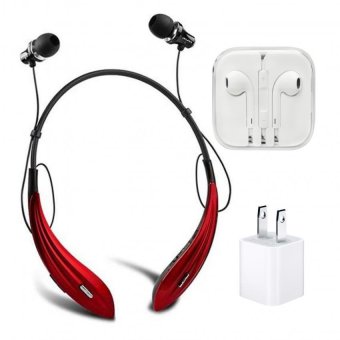 AWEI Wireless Sport Stereo Headset High-End A810BL (แดง)+ หูฟังเกรดA+AdapterUSB AWEI Wireless Sport Stereo Headset High-End A810BL (แดง)+ หูฟังเกรดA+AdapterUSB