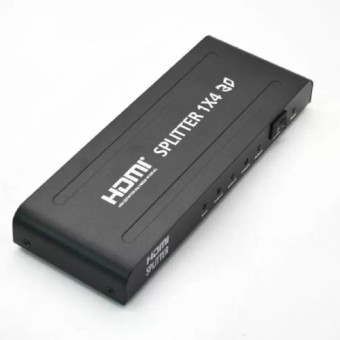 HDMI splitter เข้า1ออก4 FULL HD 3d เวอร์ชั่น1.3 (Black) HDMI splitter เข้า1ออก4 FULL HD 3d เวอร์ชั่น1.3 (Black)
