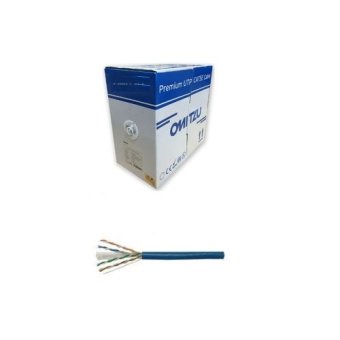 Mastersat สายแลน UTP CAT6 23 AWG 600 MHz ภายในอาคาร 305 เมตร (สีน้ำเงิน) Mastersat สายแลน UTP CAT6 23 AWG 600 MHz ภายในอาคาร 305 เมตร (สีน้ำเงิน)