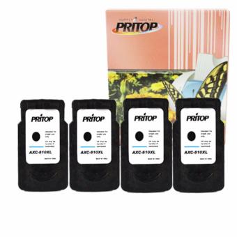 PRITOP Canon ink 810/PG 810/PG 810XL/PG-810XL ตลับหมึกอิงค์เทียบเท่า Pritop จำนวน 4 ตลับ PRITOP Canon ink 810/PG 810/PG 810XL/PG-810XL ตลับหมึกอิงค์เทียบเท่า Pritop จำนวน 4 ตลับ