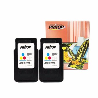 PRITOP Canon Inkjet MG4270/MX517MG2170/MG3170/MG4170/MX437MX377 ใช้ตลับหมึกอิงค์เทียบเท่า รุ่น 741/CL 741/CL 741XL/CL-741XL/*2 pack Pritop PRITOP Canon Inkjet MG4270/MX517MG2170/MG3170/MG4170/MX437MX377 ใช้ตลับหมึกอิงค์เทียบเท่า รุ่น 741/CL 741/CL 741XL/CL-741XL/*2 pack Pritop