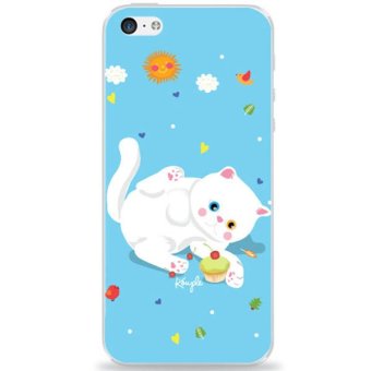 koupleshop เคส สำหรับ iPhone5/5s ลายแมวเหมียวขาวมณี koupleshop เคส สำหรับ iPhone5/5s ลายแมวเหมียวขาวมณี