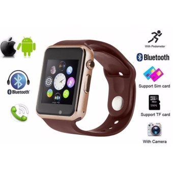 Person นาฬิกาโทรศัพท์ Bluetooth Smart Watch รุ่น A8 Phone watch-Gold Person นาฬิกาโทรศัพท์ Bluetooth Smart Watch รุ่น A8 Phone watch-Gold