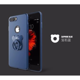 D8 เคส PC แหวนหมี สีกรม สำหรับ iPhone 6 Plus / iPhone 6s Plus D8 เคส PC แหวนหมี สีกรม สำหรับ iPhone 6 Plus / iPhone 6s Plus