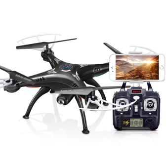 Drone ติดกล้อง WiFi พร้อมระบบถ่ายทอดสดแบบ Realtime(NEW มีระบบ กันหลงทิศ + ปุ่มบินกลับอัตโนมัติ)สีดำ Drone ติดกล้อง WiFi พร้อมระบบถ่ายทอดสดแบบ Realtime(NEW มีระบบ กันหลงทิศ + ปุ่มบินกลับอัตโนมัติ)สีดำ