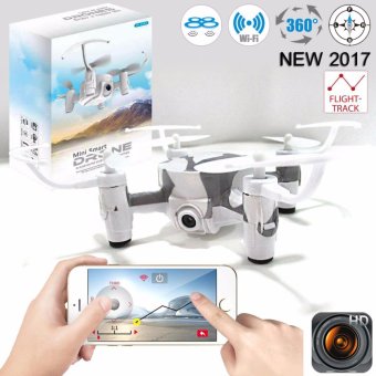 Drone มินิติดกล้องดูภาพผ่านมือถือ วาดเส้นทางการบินได้ WiFi FPV พร้อมระบบถ่ายทอดสดแบบ Realtime(มีระบบ ล็อกความสูง) Drone มินิติดกล้องดูภาพผ่านมือถือ วาดเส้นทางการบินได้ WiFi FPV พร้อมระบบถ่ายทอดสดแบบ Realtime(มีระบบ ล็อกความสูง)