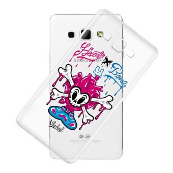 AFTERSHOCK TPU Case Samsung Galaxy J7 2016 (เคสใสพิมพ์ลาย Heart Bone) / Thin 0.33 mm AFTERSHOCK TPU Case Samsung Galaxy J7 2016 (เคสใสพิมพ์ลาย Heart Bone) / Thin 0.33 mm