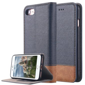 iPhone 7 Plus เคส บูธคุณสมบัติดูดซับแรง ๆ สองชั้นแถมปกหนัง pu โยนกระเป๋าสตางค์กับคดีที่เก็บบัตรสำหรับ Apple iPhone 7 Plus-สีน้ำเงิน iPhone 7 Plus เคส บูธคุณสมบัติดูดซับแรง ๆ สองชั้นแถมปกหนัง pu โยนกระเป๋าสตางค์กับคดีที่เก็บบัตรสำหรับ Apple iPhone 7 Plus-สีน้ำเงิน
