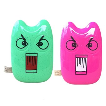 Akiko แบตสำรอง Power Bank รุ่น Totoro ความจุ 30000 mAh แพค 2 ชิ้น (สีชมพู สีเขียว) Akiko แบตสำรอง Power Bank รุ่น Totoro ความจุ 30000 mAh แพค 2 ชิ้น (สีชมพู สีเขียว)