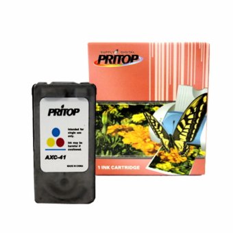 Pritop /Canon ink Cartridge 41/CL41/CL 41/CL-41 ใช้กับปริ้นเตอร์ Canon Inkjet iP1200/iP1600/iP1700/iP1880/iP2580/MP145/MP150/MP160/MP228/MP450/MP460/MP476/MX308/MX318/iP1980 Pritop /Canon ink Cartridge 41/CL41/CL 41/CL-41 ใช้กับปริ้นเตอร์ Canon Inkjet iP1200/iP1600/iP1700/iP1880/iP2580/MP145/MP150/MP160/MP228/MP450/MP460/MP476/MX308/MX318/iP1980