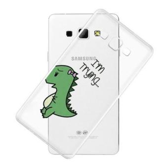 AFTERSHOCK TPU Case Samsung Galaxy J7 2016 (เคสใสพิมพ์ลาย I'm trying) / Thin 0.33 mm AFTERSHOCK TPU Case Samsung Galaxy J7 2016 (เคสใสพิมพ์ลาย I'm trying) / Thin 0.33 mm