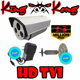 กล้องวงจรปิด CCTV ทรงกระบอก HD TVI 1.3 Mega pixel(สีขาว) 720p/960p HD และอนาล็อก เลนส์ 4mm ฟรีอะแดปเตอร์ ฟรีวงเล็บกล้อง กล้องวงจรปิด CCTV ทรงกระบอก HD TVI 1.3 Mega pixel(สีขาว) 720p/960p HD และอนาล็อก เลนส์ 4mm ฟรีอะแดปเตอร์ ฟรีวงเล็บกล้อง