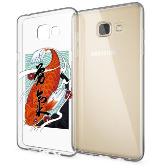 HugCase TPU เคส Samsung Galaxy A7 2016เคสโทรศัพท์พิมพ์ลาย Koi เนื้อบาง 0.3 mm HugCase TPU เคส Samsung Galaxy A7 2016เคสโทรศัพท์พิมพ์ลาย Koi เนื้อบาง 0.3 mm