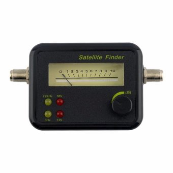 Mastersat เครื่องวัดสัญญาณดาวเทียม แบบเข็ม เช็ค 0/22KHz , 13V/18V ได้ Satellite Finder รุ่น SF001 (Black) Mastersat เครื่องวัดสัญญาณดาวเทียม แบบเข็ม เช็ค 0/22KHz , 13V/18V ได้ Satellite Finder รุ่น SF001 (Black)