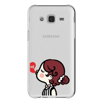 AFTERSHOCK TPU เคส Samsung Galaxy J7 2015 เคสโทรศัพท์พิมพ์ลาย Kiss Women เนื้อบาง 0.33 mm AFTERSHOCK TPU เคส Samsung Galaxy J7 2015 เคสโทรศัพท์พิมพ์ลาย Kiss Women เนื้อบาง 0.33 mm
