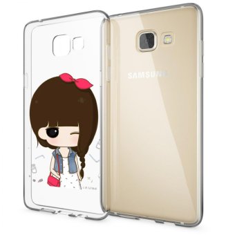 AFTERSHOCK TPU Case Samsung Galaxy A9 (เคสใสพิมพ์ลาย I'm a girl 2 ) / Thin 0.33 mm(Brown) AFTERSHOCK TPU Case Samsung Galaxy A9 (เคสใสพิมพ์ลาย I'm a girl 2 ) / Thin 0.33 mm(Brown)