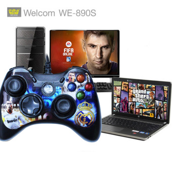 จอยคอมPCและโน๊ตบุค รุ่น welcom 890s ลายริวมาดริด จอยคอมPCและโน๊ตบุค รุ่น welcom 890s ลายริวมาดริด
