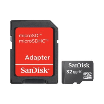 Sandisk เมมโมรี่การ์ด Micro SD SDHC MicroSD Memory Card Class 4 32GB Sandisk เมมโมรี่การ์ด Micro SD SDHC MicroSD Memory Card Class 4 32GB