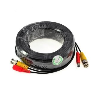 Mastersat สายต่อกล้องวงจรปิด CCTV cable ยาว 20 เมตร แบบสำเร็จรูปมีหัว BNC & DC CC020C Mastersat สายต่อกล้องวงจรปิด CCTV cable ยาว 20 เมตร แบบสำเร็จรูปมีหัว BNC & DC CC020C
