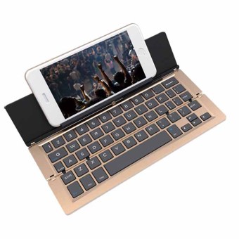 keyboard Bluetooth F18 GOLD คีย์บอร์ด บลูทูธ ไร้สาย แถมฟรี สติคเกอร์คีย์บอร์ดพีวีซี ไทย อังกฤษWireless Keyboard Bluetooth For Windows For Android For iOS keyboard Bluetooth F18 GOLD คีย์บอร์ด บลูทูธ ไร้สาย แถมฟรี สติคเกอร์คีย์บอร์ดพีวีซี ไทย อังกฤษWireless Keyboard Bluetooth For Windows For Android For iOS