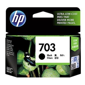 HP 703 BK ตลับหมึก HP สีดำ HP 703 BK ตลับหมึก HP สีดำ