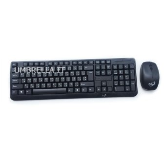 Marvo Primaxx KMC-8163 Keyboard+Mouse Wireless ชุดคีย์บอร์ดเมาส์ ไร้สาย (สีดำ) Marvo Primaxx KMC-8163 Keyboard+Mouse Wireless ชุดคีย์บอร์ดเมาส์ ไร้สาย (สีดำ)