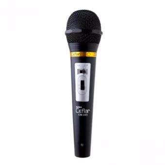 Ceflar Microphone ไมค์โครโฟน รุ่น CM-003 - (สีดำ) Ceflar Microphone ไมค์โครโฟน รุ่น CM-003 - (สีดำ)