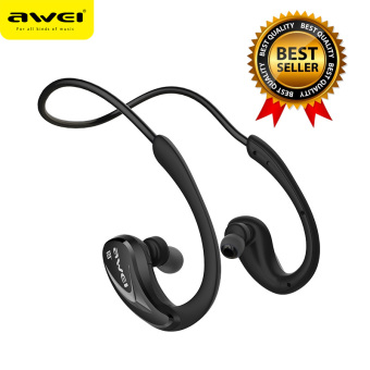 Awei หูฟังบลูทูธ สำหรับออกกำลังกาย Super BASS กันเหงื่อ กันน้ำ Bluetooth Sports Headphones รุ่น A880BL(สีดำ) Awei หูฟังบลูทูธ สำหรับออกกำลังกาย Super BASS กันเหงื่อ กันน้ำ Bluetooth Sports Headphones รุ่น A880BL(สีดำ)