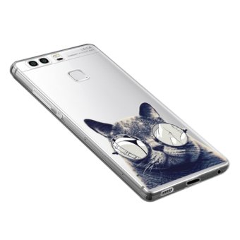 AFTERSHOCK TPU Case Huawei P9 (เคสใสพิมพ์ลาย Black Cat) / Thin 0.33 mm AFTERSHOCK TPU Case Huawei P9 (เคสใสพิมพ์ลาย Black Cat) / Thin 0.33 mm