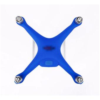 ซิลิโคน กระดองกันรอยกันกระแทก Silicone Protective Cover Dustproof Scratch-resistant Case for DJI Phantom 4 ซิลิโคน กระดองกันรอยกันกระแทก Silicone Protective Cover Dustproof Scratch-resistant Case for DJI Phantom 4