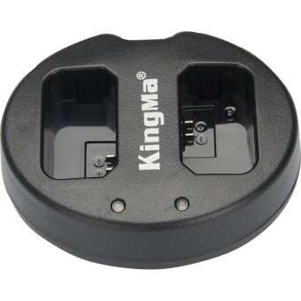 Kingma BM015-EL14 ชาร์จ usb แบบคู่สำหรับ Nikon EN-EL14 แบตเตอรี่-สีดำ Kingma BM015-EL14 ชาร์จ usb แบบคู่สำหรับ Nikon EN-EL14 แบตเตอรี่-สีดำ