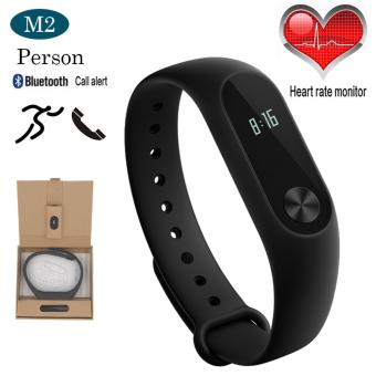 Person วัดอัตราการเต้นหัวใจ ฟิตเนส นาฬิกาสุขภาพอัจฉริยะ ติดตามกิจกรรม DayDayBand Smart Wristband รุ่น M2--Black Person วัดอัตราการเต้นหัวใจ ฟิตเนส นาฬิกาสุขภาพอัจฉริยะ ติดตามกิจกรรม DayDayBand Smart Wristband รุ่น M2--Black