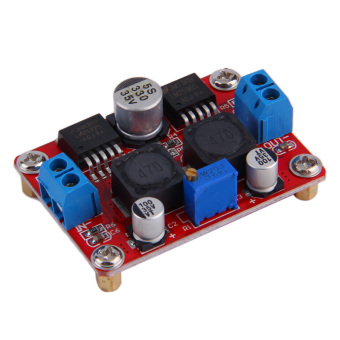 DC-DC ก้าวขึ้นก้าวลงแบบตัวแปลงโมดูล 3, 5V-28V ถึง 1, 25V-26V (สีแดง) DC-DC ก้าวขึ้นก้าวลงแบบตัวแปลงโมดูล 3, 5V-28V ถึง 1, 25V-26V (สีแดง)