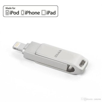 iDrive - iDiskk Pro USB 2.0 32GB (Silver) แฟลชไดร์ฟสำรองข้อมูล iPhone,IPad แบบหมุน iDrive - iDiskk Pro USB 2.0 32GB (Silver) แฟลชไดร์ฟสำรองข้อมูล iPhone,IPad แบบหมุน