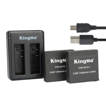 ชาร์จแบตเตอรี่ Kingma เซ็ตสำหรับ Xiaomi Xiaoyi 2 4กิโลไบต์ และแอริโซนา 16 แบบ 1-สีดำ ชาร์จแบตเตอรี่ Kingma เซ็ตสำหรับ Xiaomi Xiaoyi 2 4กิโลไบต์ และแอริโซนา 16 แบบ 1-สีดำ