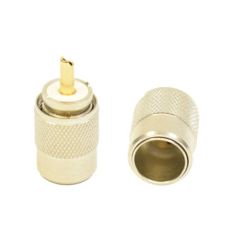 ข้อต่อสายนำสัญญาณ วิทยุสื่อสาร PL-259 สำหรับสายนำสัญญาณ 10D 2 ชิ้น ข้อต่อสายนำสัญญาณ วิทยุสื่อสาร PL-259 สำหรับสายนำสัญญาณ 10D 2 ชิ้น