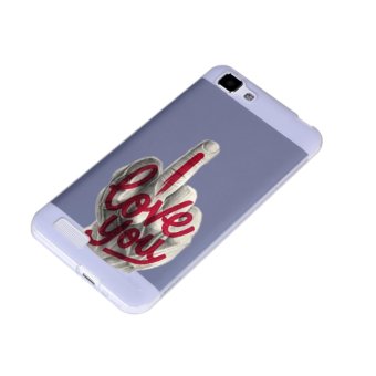 AFTERSHOCK TPU เคส vivo Y27 เคสโทรศัพท์พิมพ์ลาย I Love you เนื้อบาง 0.33 mm AFTERSHOCK TPU เคส vivo Y27 เคสโทรศัพท์พิมพ์ลาย I Love you เนื้อบาง 0.33 mm