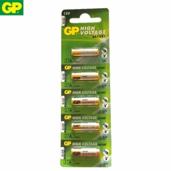 GP Battery ถ่าน Alkaline Battery 12V. รุ่น GP27A / A27S / A27L / L828 (1 แพ็ค 5 ก้อน) GP Battery ถ่าน Alkaline Battery 12V. รุ่น GP27A / A27S / A27L / L828 (1 แพ็ค 5 ก้อน)
