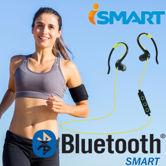 I-smart หูฟังบลูทูธ กันน้ำได้ สำหรับการวิ่งST-001 (สีเขียว) I-smart หูฟังบลูทูธ กันน้ำได้ สำหรับการวิ่งST-001 (สีเขียว)