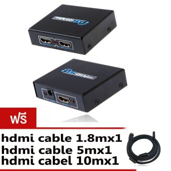 HDMI splitter เข้า1ออก2จอ FULL HD 3D เวอร์ชั่น1.4 HDMI splitter เข้า1ออก2จอ FULL HD 3D เวอร์ชั่น1.4