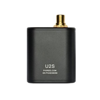 ฮ่าข้อมูลไพรี U2S USB เพื่อ SPDIF แปลง U2 DAC บวก (สีดำ) ฮ่าข้อมูลไพรี U2S USB เพื่อ SPDIF แปลง U2 DAC บวก (สีดำ)