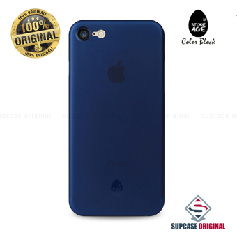 STONE AGE Color Block Collection Slim Fit Case 0.4 mm. ของแท้ สำหรับ iPhone 7 สีน้ำเงิน (Navy Blue) STONE AGE Color Block Collection Slim Fit Case 0.4 mm. ของแท้ สำหรับ iPhone 7 สีน้ำเงิน (Navy Blue)