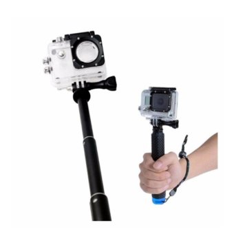 GoPro ไม้เซลฟี่ กล้อง Gopro / SJ CAM / Action Camera(Blue) GoPro ไม้เซลฟี่ กล้อง Gopro / SJ CAM / Action Camera(Blue)