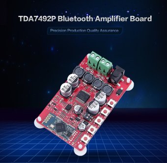 ไร้สายบลูทูธ 4.0 รับสัญญาณเสียงดิจิตอล TDA7492P 50วัตต์+50W บอร์ดโทรโข่ง ไร้สายบลูทูธ 4.0 รับสัญญาณเสียงดิจิตอล TDA7492P 50วัตต์+50W บอร์ดโทรโข่ง