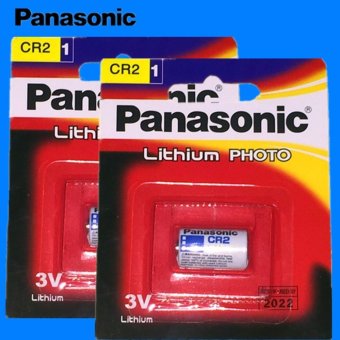 Panasonic ถ่านกล้องถ่ายรูป CR2 Lithium 3V - สีขาว (2 ก้อน) Panasonic ถ่านกล้องถ่ายรูป CR2 Lithium 3V - สีขาว (2 ก้อน)