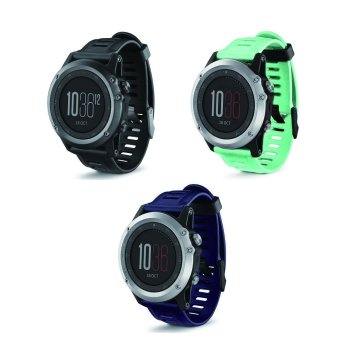 Bluesky 3ชิ้นแทนสายรัดซิลิโคนนาฬิกาสำหรับ Garmin Fenix 3 สีน้ำเงิน+สีน้ำเงิน+สีเขียว Bluesky 3ชิ้นแทนสายรัดซิลิโคนนาฬิกาสำหรับ Garmin Fenix 3 สีน้ำเงิน+สีน้ำเงิน+สีเขียว