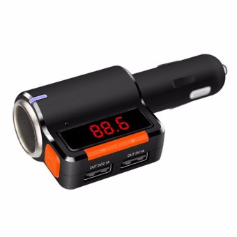 DT บลูทูธ แบบแฮนด์ฟรีในรถยนต์ วิทยุ FM เครื่องเล่น MP3 และชาร์จโทรศัพท์ รุ่นBC-09 (สีดำ) DT บลูทูธ แบบแฮนด์ฟรีในรถยนต์ วิทยุ FM เครื่องเล่น MP3 และชาร์จโทรศัพท์ รุ่นBC-09 (สีดำ)