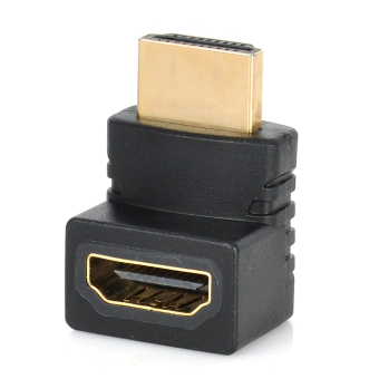 270องศาตั้งฉาก HDMI เพศหญิงกับอะแดปเตอร์ (สีดำ) 270องศาตั้งฉาก HDMI เพศหญิงกับอะแดปเตอร์ (สีดำ)