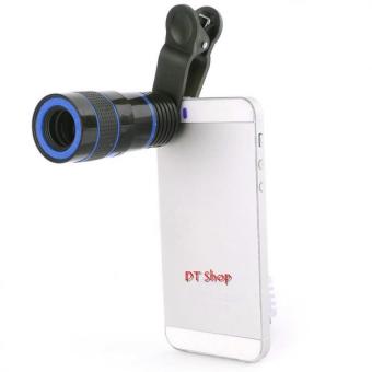 DT คลิปเลนส์มือถือ ซูม8เท่า Mobile Phone Telescope (สีดำฟ้า) DT คลิปเลนส์มือถือ ซูม8เท่า Mobile Phone Telescope (สีดำฟ้า)